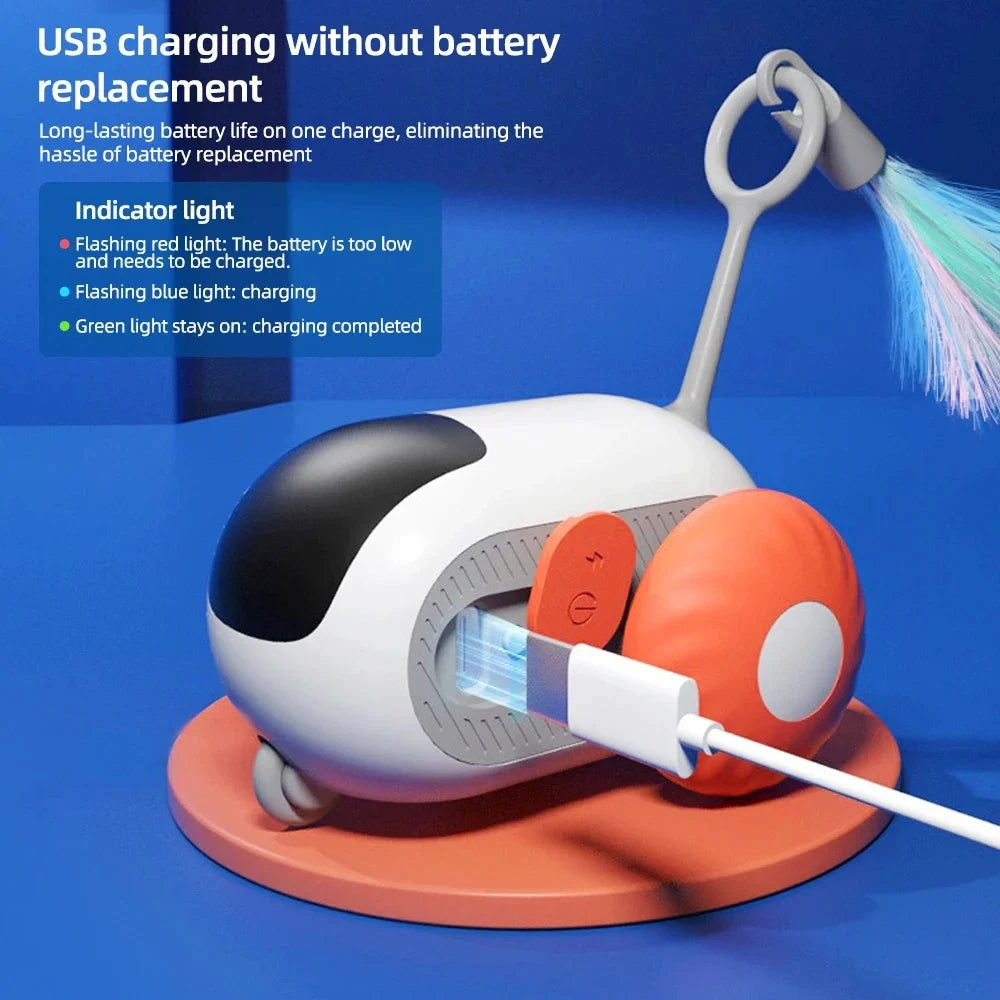 Interactive Smart Cat Car Toy